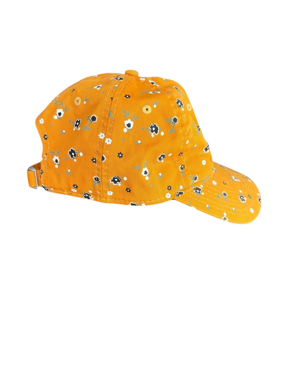 New Era Iowa Hawkeyes Floral Corduroy Adjustable Women’s Hat Yellow - Picture 3 of 9